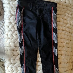 Rag & bone pants with leg detailing